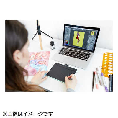 WACOM ペンタブレット Intuos small ワイヤレス CTL-4100WL/K0