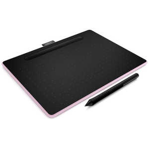 WACOM ペンタブレット Intuos Medium ワイヤレス CTL-6100WL/P0 ベリｰピンク