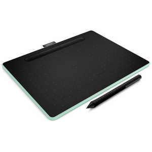 WACOM ペンタブレット Intuos Medium ワイヤレス CTL-6100WL/E0 ピスタチオ