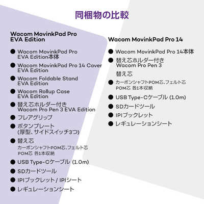 WACOM 液晶タブレット Wacom MovinkPad Pro EVA Edition