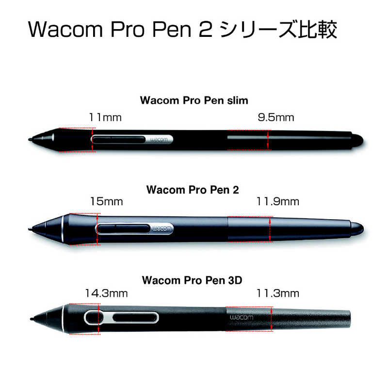 WACOM WACOM Wacom Pro Pen slim KP301E00DZ KP301E00DZ