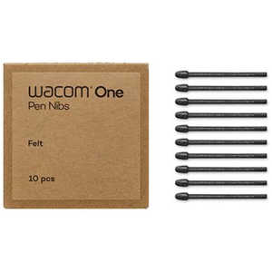 WACOM Wacom Oneスタンダードペン用 フェルト芯 (10本) ACK24919Z