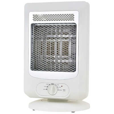 即納 リフレクトヒーター 100W/200W/400W ホワイト おおたけ RF-Z425-W おおたけ リフレクトヒーター 400W 石英管ヒーター 首振り機能