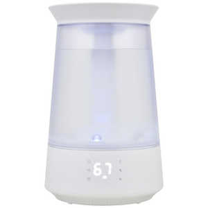 おおたけ ハイブリッド加湿器(タンク容量6L/対応畳数：和室8畳/洋室13畳) ［ハイブリッド(加熱＋超音波)式］ ホワイト GH-HB505-W