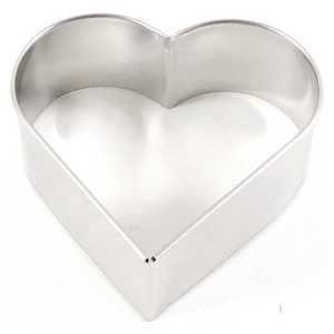 カンダ たかもりの18-8パテ抜 ハート No.12 082071