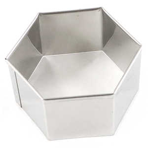 カンダ たかもりの18-8パテ抜 亀甲 No.9 71mm 082056