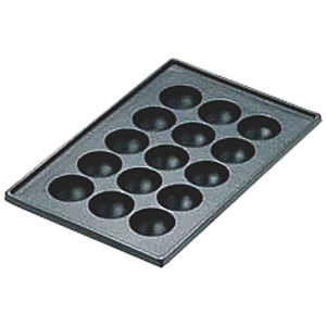 カンダ AKSたこ焼鉄板 15穴 φ40x深21mm 067011