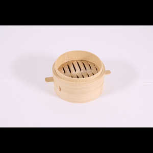 カンダ 点心用ミニセイロ浅型 10cm 436102