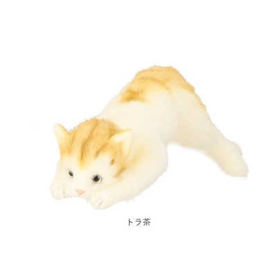 童心 リアルキャット Lサイズ ぬいぐるみ ミケネコ REALCATL の通販