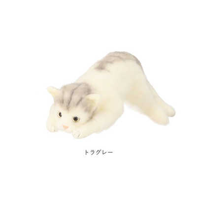 童心 リアルキャット Lサイズ ぬいぐるみ ミケネコ REALCATL の通販