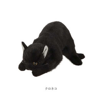 童心 リアルキャット Lサイズ ぬいぐるみ ミケネコ REALCATL の通販