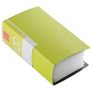 BUFFALO DVD/CD対応 ファイルケース ブックタイプ 120枚収納 グリーン BSCD01F120GR