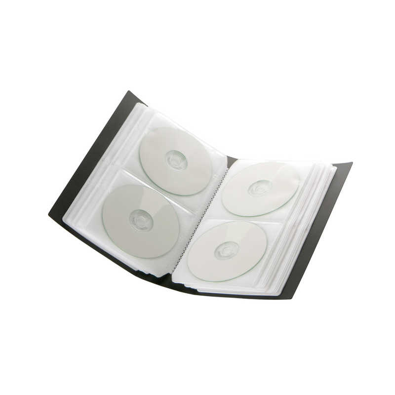 BUFFALO BUFFALO CD/DVDファイル ブックタイプ 72枚収納 グリーン BSCD01F72GR BSCD01F72GR