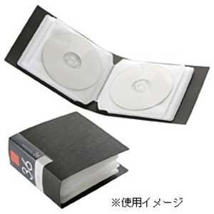 BUFFALO CD/DVDファイル 36枚収納 ブラック BSCD01F36BK