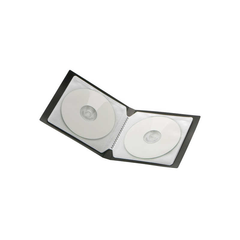 BUFFALO BUFFALO CD/DVDファイル 12枚収納 グリーン BSCD01F12GR BSCD01F12GR