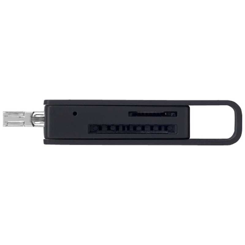 BUFFALO BUFFALO SD専用高速カードリーダーライター どっちもUSBコネクター採用 (ブラック) BSCRD05U2BK  BSCRD05U2BK 