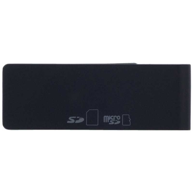 BUFFALO BUFFALO SD専用高速カードリーダーライター どっちもUSBコネクター採用 (ブラック) BSCRD05U2BK  BSCRD05U2BK 
