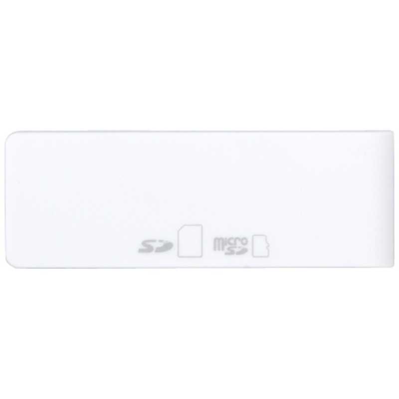 BUFFALO BUFFALO SD専用高速カードリーダーライター どっちもUSBコネクター採用 (ホワイト) BSCRD05U2WH  BSCRD05U2WH 