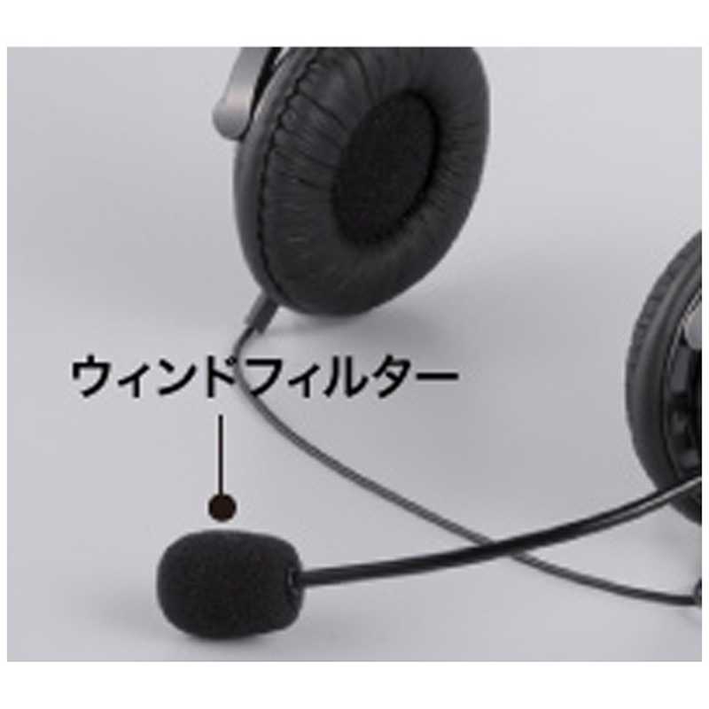 BUFFALO BUFFALO ヘッドセット｢USB｣折りたたみ式 BSHSUH13BK BSHSUH13BK