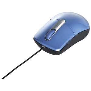 BUFFALO ޥ M [ؼ /ͭ /3ܥ /USB] ֥롼 BSMOU27SMBL