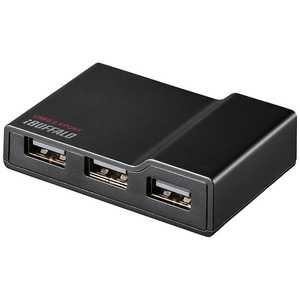BUFFALO PC/TV対応 4ポートセルフパワーハブ ブラック BSH4A11BK BUFFALO PC/TV対応 4ポートセルフパワーハブ ブラック BSH4A11BK