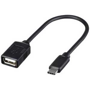 BUFFALO 0.15m[USB-CUSB-A]2.0Ѵץ ֥å BSUAMC2015BK