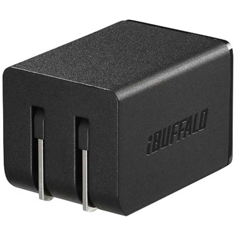 BUFFALO BUFFALO タブレット/スマートフォン対応[USB給電] AC - USB充電器 2.4A (ブラック) BSMPA2402P1BK BSMPA2402P1BK