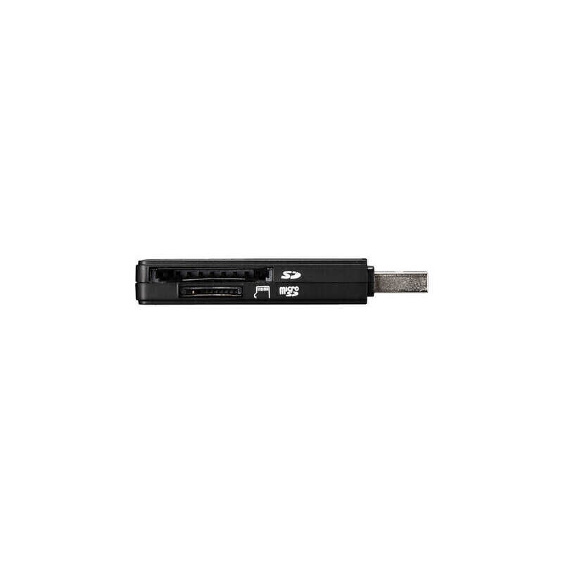 BUFFALO BUFFALO カードリーダー microSD/SDカード専用 シルバー (USB3.0/2.0) BSCR27U3SV BSCR27U3SV