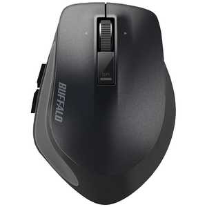BUFFALO マウス Premium Fit Mサイズ [BlueLED /無線(ワイヤレス) /5ボタン /USB] ブラック BSMBW500MBK ブラック
