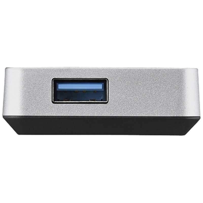 BUFFALO BUFFALO USB3.0ハブ[4ポート･バスパワー･Mac/Win] マグネット付 シルバー BSH4U300U3SV BSH4U300U3SV