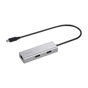 BUFFALO Gigaб USB-C³ LANץϥ С ΥХѥ /3ݡ /USB 3.2 Gen2б LUD-U3-CU101SV