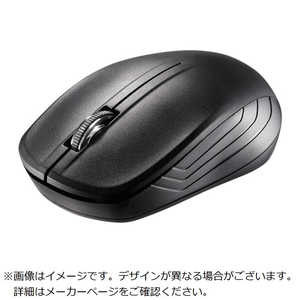 BUFFALO マウス (Chrome/Mac/Windows11対応) ［IR LED / 無線(ワイヤレス) / 3ボタン / USB］ ブラック BSMRW21BKZ