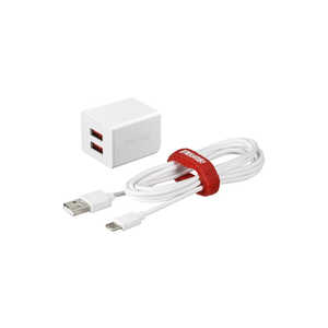 BUFFALO 2.4A USB®Ŵ AUTO POWER SELECTǽ 2ݡȥ Type-C֥ 2ݡȡ ۥ磻 BSMPA2402P2CWH