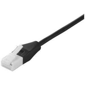 BUFFALO LANケーブル [10m /カテゴリー6 /スリム] BCLS6S100BK ブラック