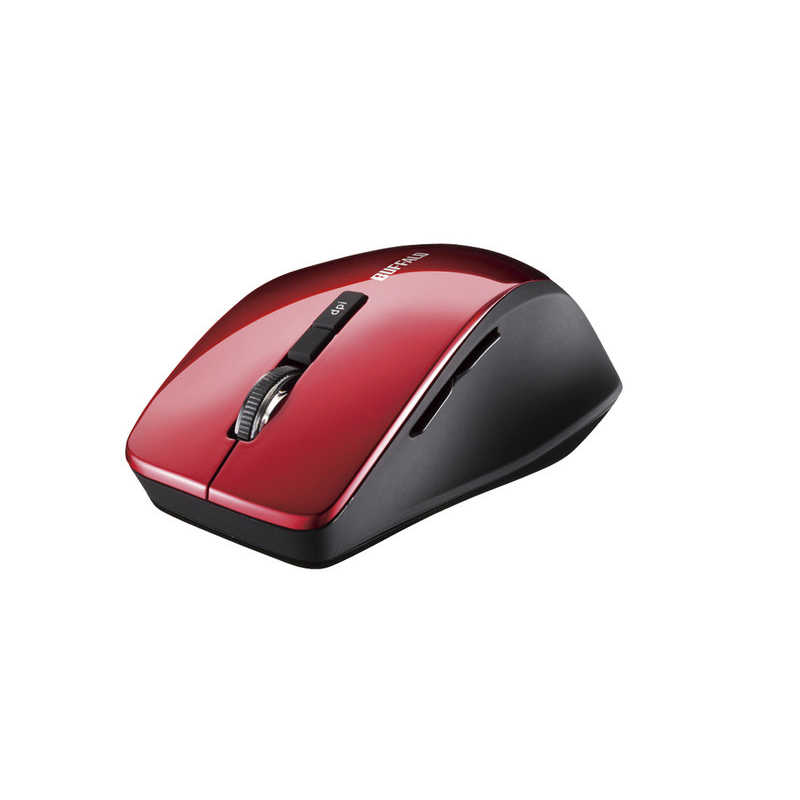 BUFFALO BUFFALO マウス [BlueLED /無線(ワイヤレス) /5ボタン /USB] レッド BSMBW328RDレッド BSMBW328RDレッド