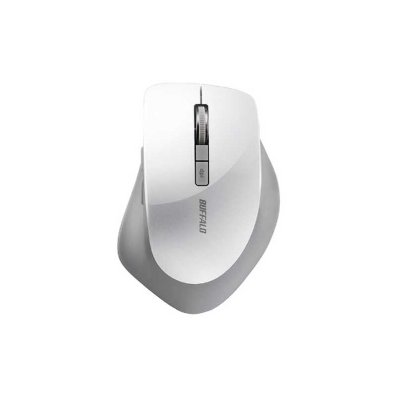BUFFALO BUFFALO マウス [BlueLED /無線(ワイヤレス) /5ボタン /USB] ホワイト BSMBW328WH ホワイト BSMBW328WH ホワイト