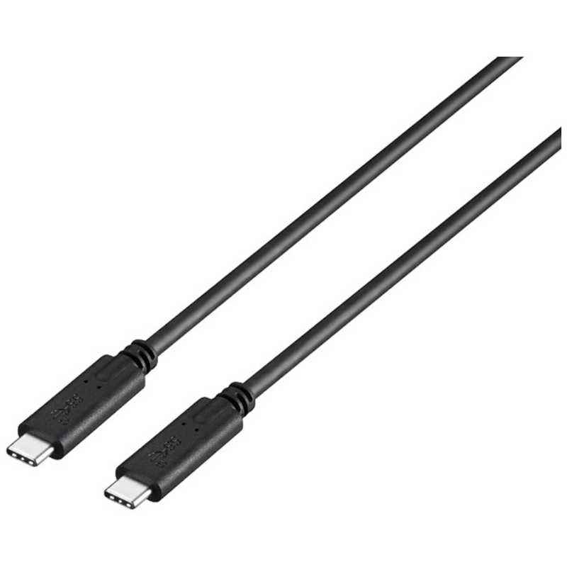 BUFFALO BUFFALO 0.5m[USB-C⇔USB-C]3.1 Gen2ケーブル 3A ブラック BSUCC312P3A05BK BSUCC312P3A05BK