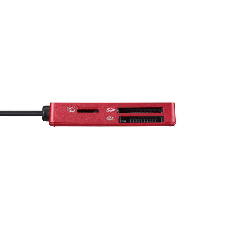 BUFFALO BUFFALO マルチカードリーダーライター USB2.0 (レッド) BSCR100U2RD BSCR100U2RD