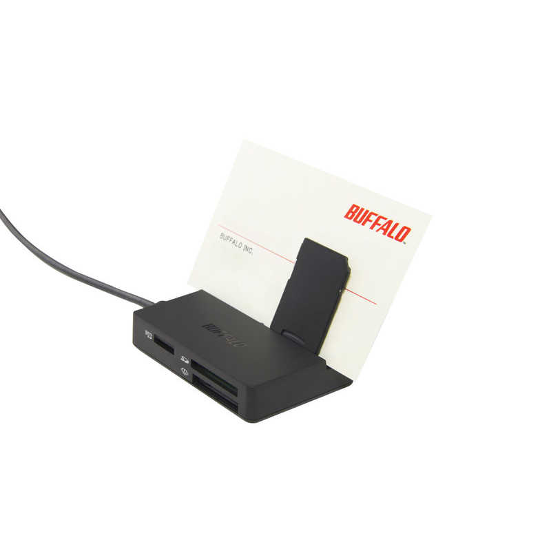 BUFFALO BUFFALO マルチカードリーダーライター USB2.0 (レッド) BSCR100U2RD BSCR100U2RD