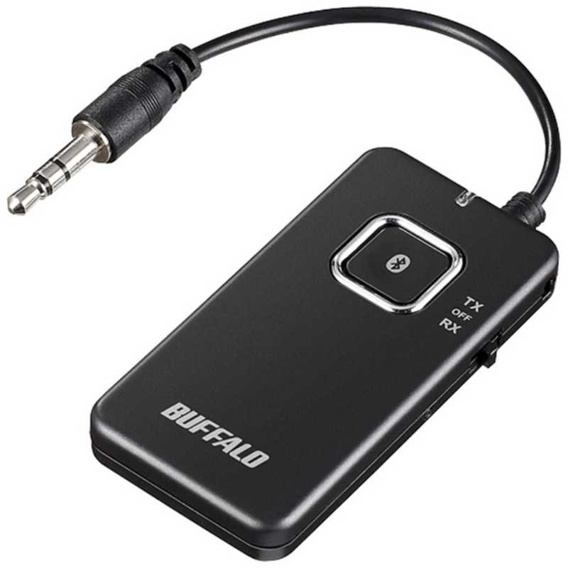 BUFFALO BUFFALO Bluetoothオーディオトランスミッター&レシーバー 低遅延対応 BSHSBTR500BK BSHSBTR500BK