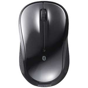 BUFFALO マウス [BlueLED /無線(ワイヤレス) /3ボタン /Bluetooth] ブラック BSMBB108BK