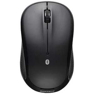 BUFFALO マウス [IR LED /無線(ワイヤレス) /3ボタン /Bluetooth] ブラック BSMRB058BK