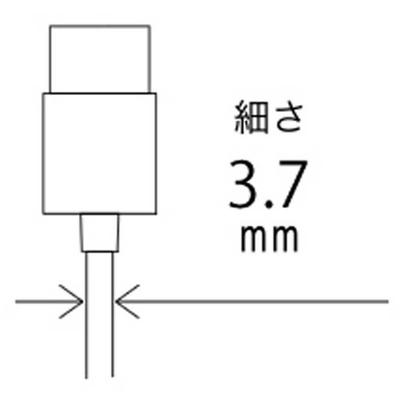 BUFFALO BUFFALO HDMIケーブル BSHD3Sシリーズ ブラック [1.5m /HDMI⇔HDMI /スリムタイプ /4K対応] BSHD3S15BK BSHD3S15BK