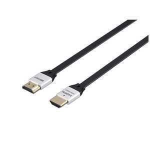 BUFFALO HDMI֥ BSHD3F꡼ ֥å [1m /HDMIHDMI /եåȥ /4Kб] BSHD3F10BK