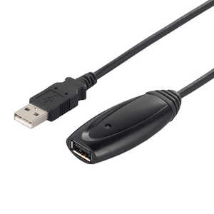 BUFFALO USB2.0リピーターケーブル (A to A) 5m ブラック BCUAAR250BK BUFFALO USB2.0リピーターケーブル (A to A) 5m ブラック BCUAAR250BK