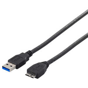 BUFFALO USB3.0ケーブル A to microB 1m ブラック BCUAMB310BK