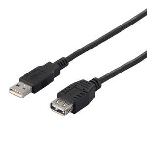 BUFFALO USB2.0延長ケーブル (A to A) 1.5m ブラック BCUAA215BK BUFFALO USB2.0延長ケーブル (A to A) 1.5m ブラック BCUAA215BK