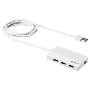 BUFFALO USB2.0 スタンダｰド 4ポｰトセルフパワｰハブ BSH4A128U2WH ホワイト