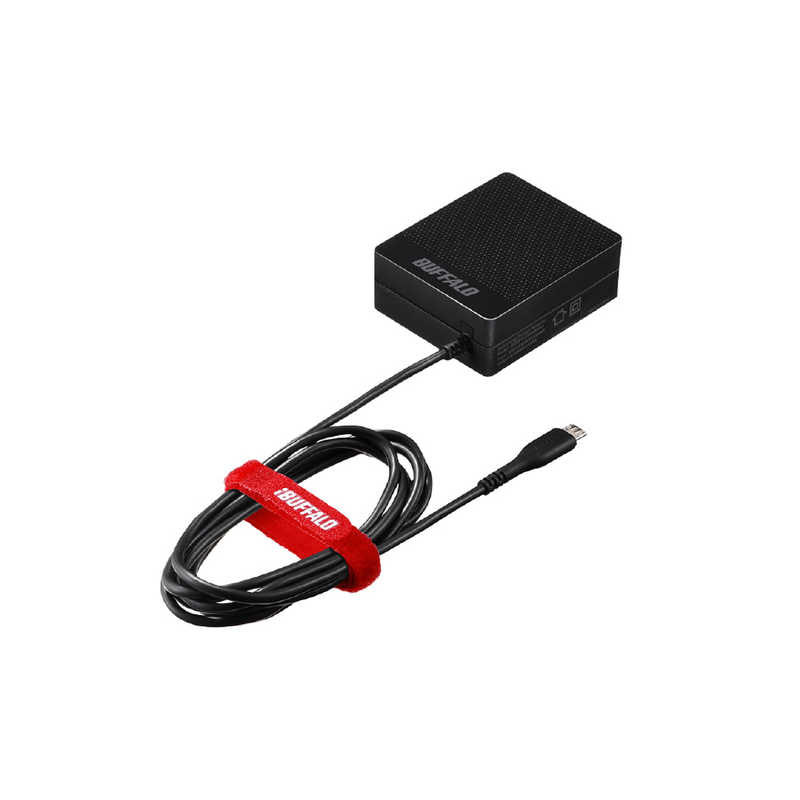 BUFFALO BUFFALO [micro USB]ケーブル一体型AC充電器 2.4A ケーブル BSMPA2418BC1BK BSMPA2418BC1BK