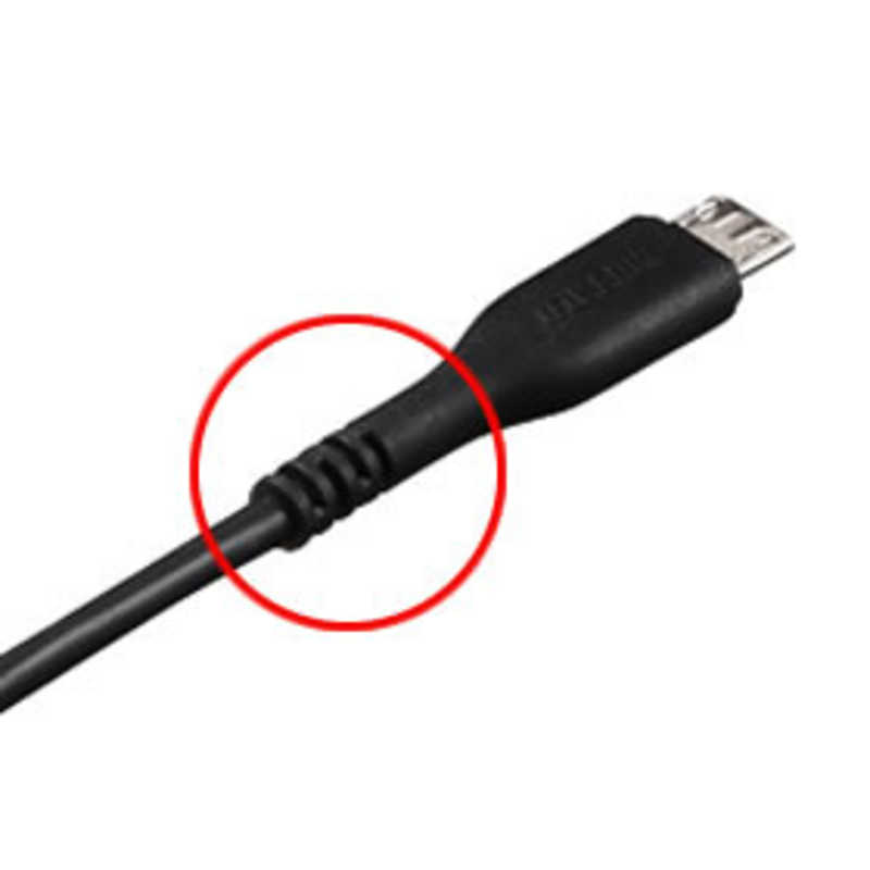 BUFFALO BUFFALO [micro USB]ケーブル一体型AC充電器 2.4A ケーブル BSMPA2418BC1WH BSMPA2418BC1WH